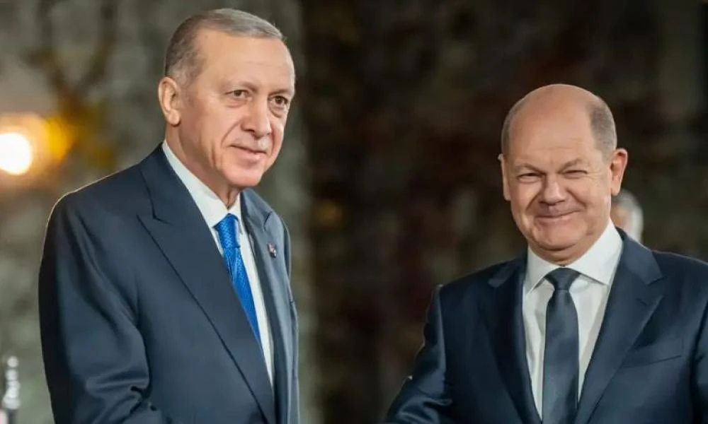 Deutsche Welle: Πού «τα βρήκαν» Ρετζέπ Ταγίπ Ερντογάν - Όλαφ Σολτς